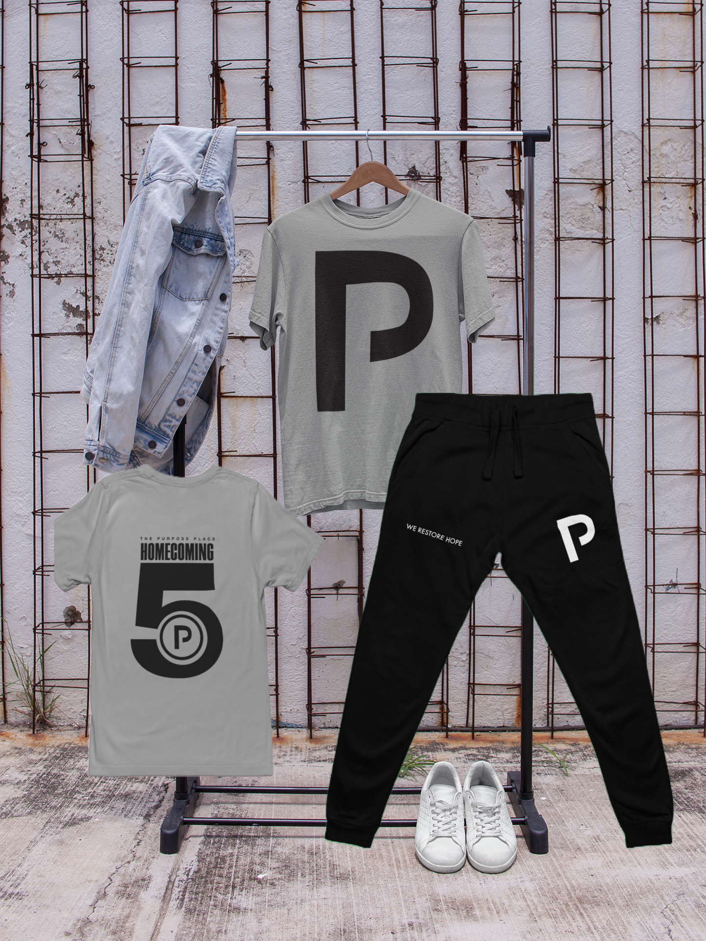 "P" Logo Joggers