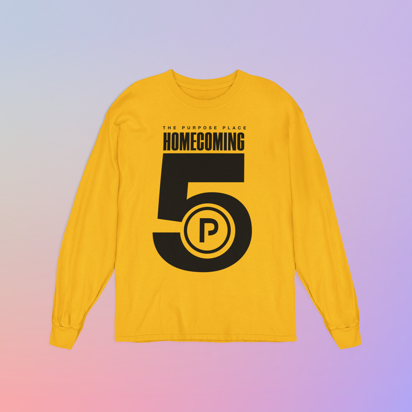 Homecoming 5 "Gold" Long Sleeve Shirt