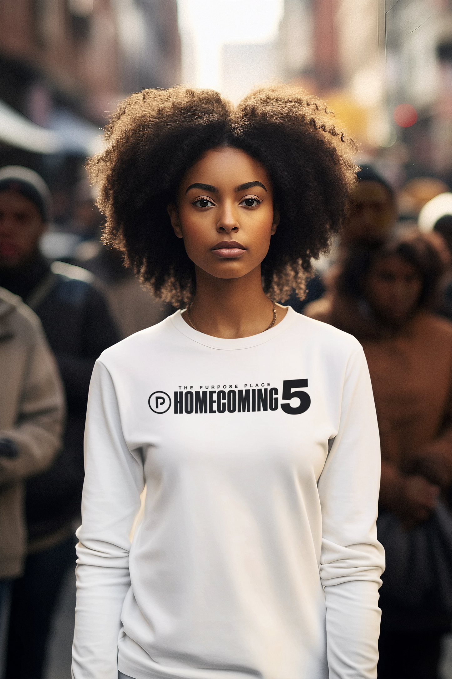 Homecoming 5 "White" Long Sleeve Shirt