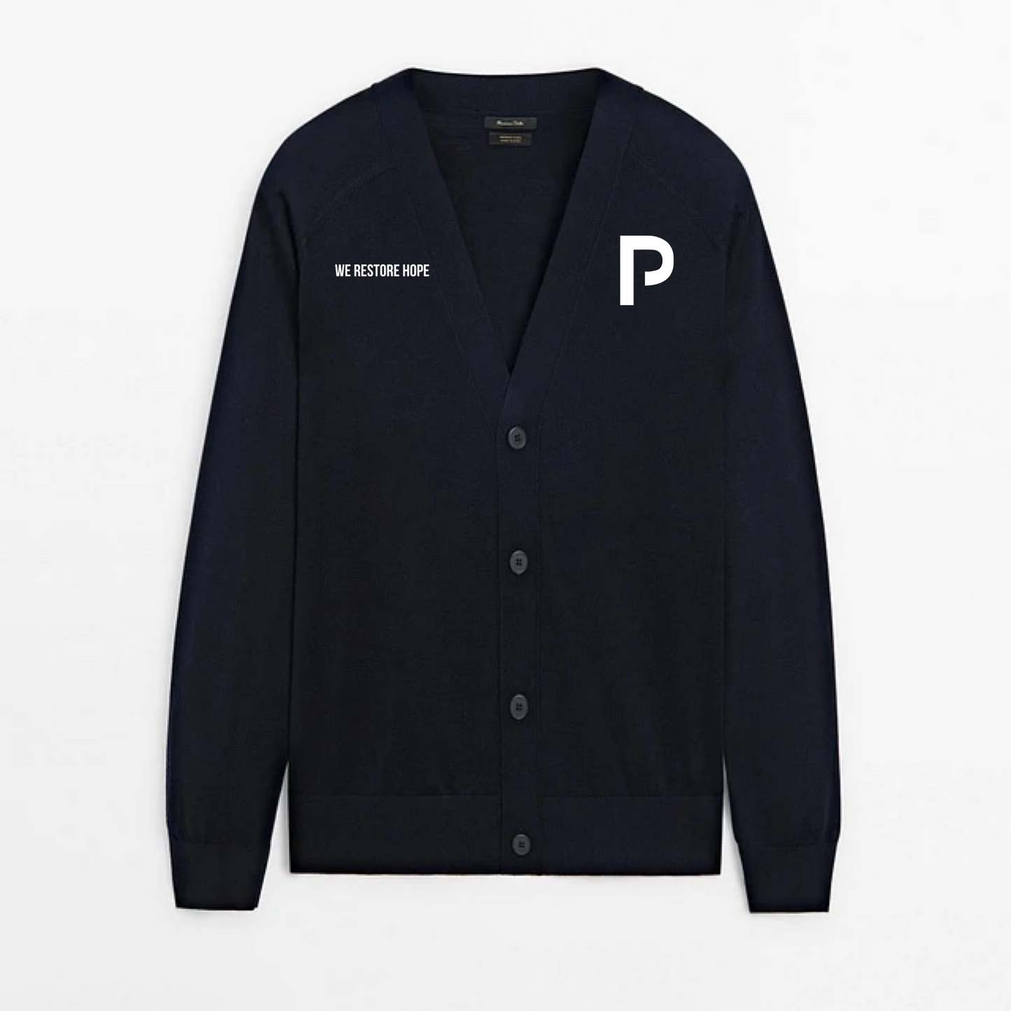 Women's "P" Logo Cardigan Sweater