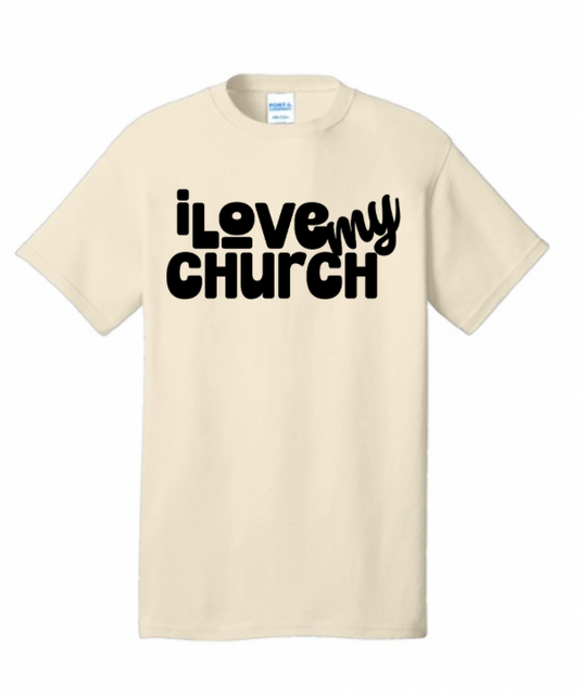 I Love My Church Shirt